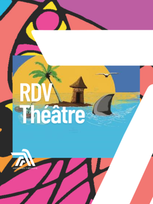 affiche pour rdv théâtre transfrontalière