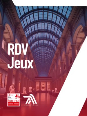 affiche pour l'escale culturelle microfolie La nuit des musées