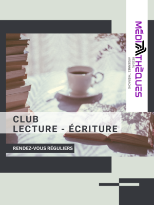 affiche du club lecture et écriture