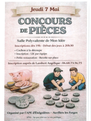 Concours de pièces