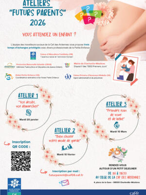 ateliers futurs parents par la caf en 2026 programme