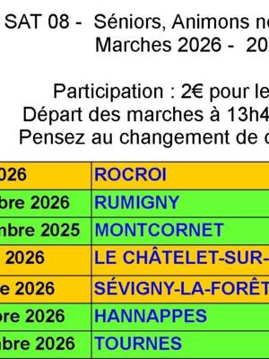 marches 2026 SAT08