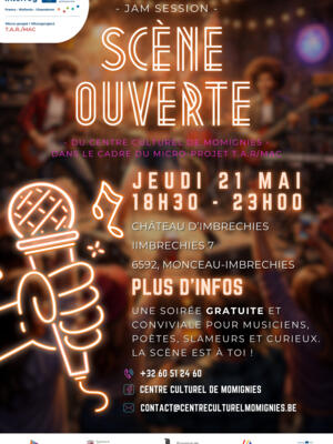 scène ouverte 21 Mai Momignies T.A.R./Mac
