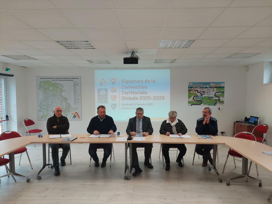 photo des signataires