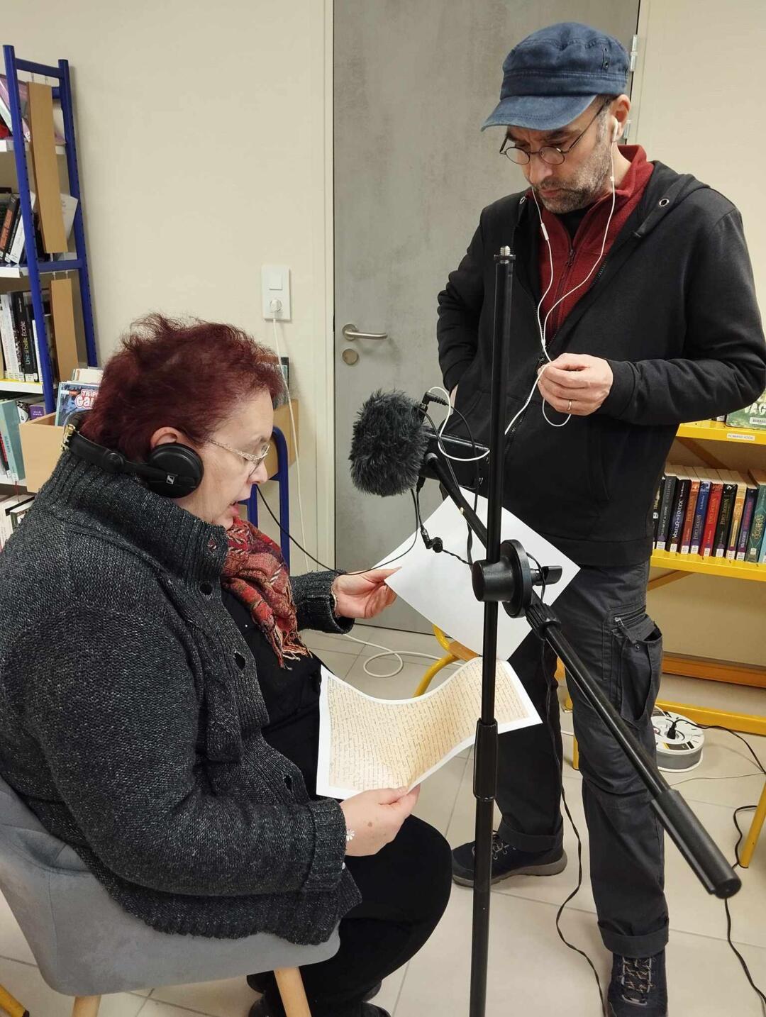 enregistrements vocaux