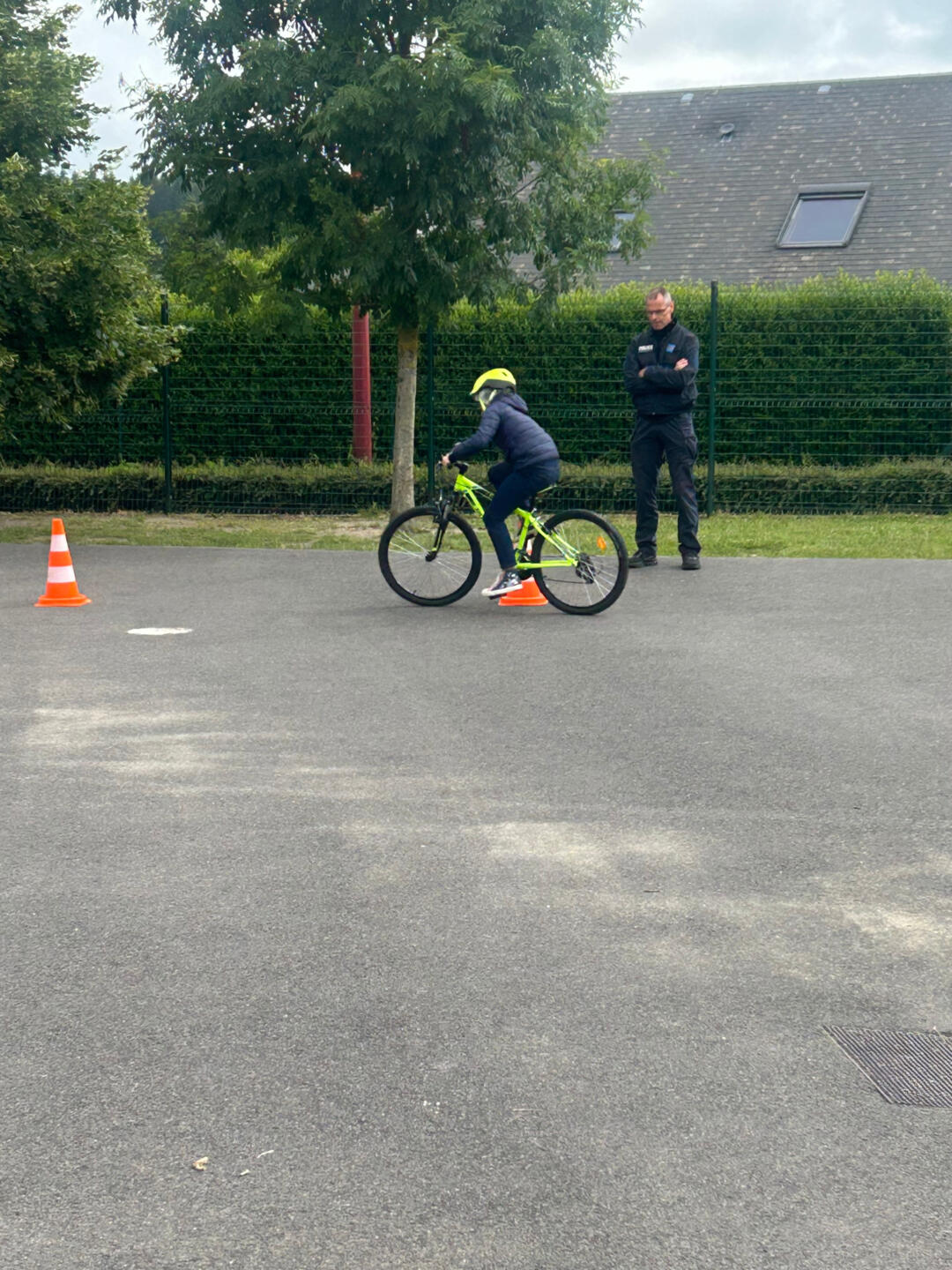 photo slalom vélo permis vélo 2026