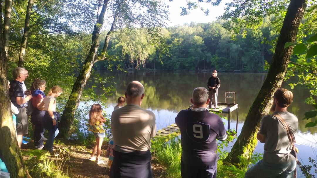 Balade contée - étang de la Gorge - 13 aout 2021