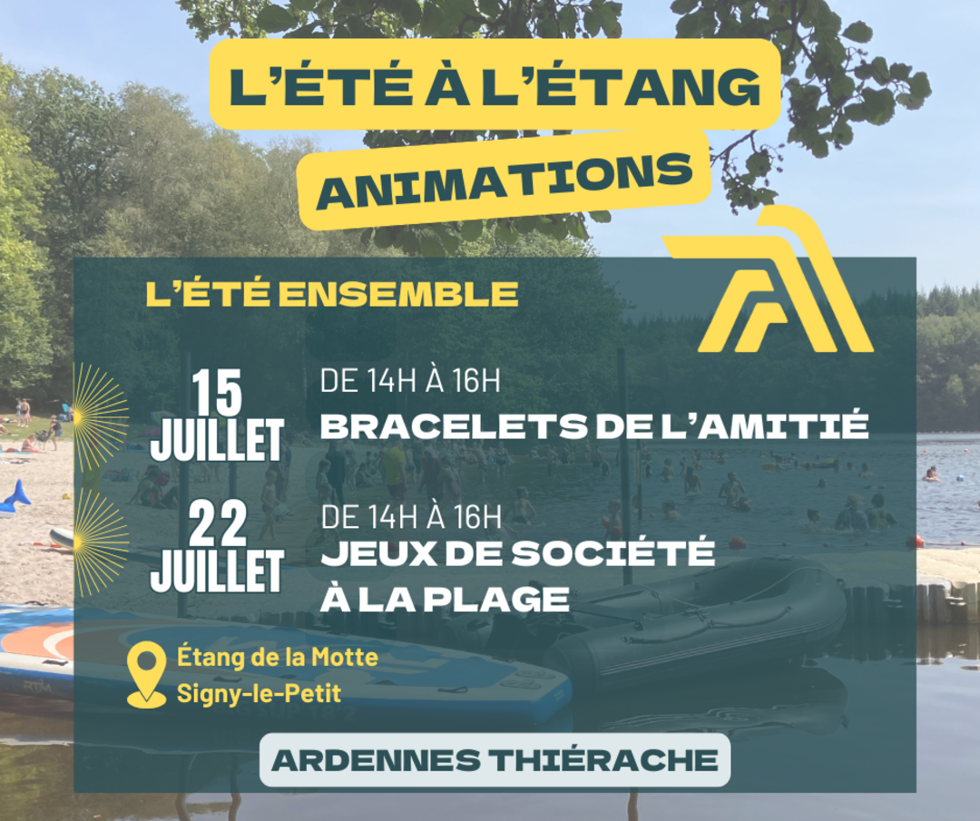 affiche des animations