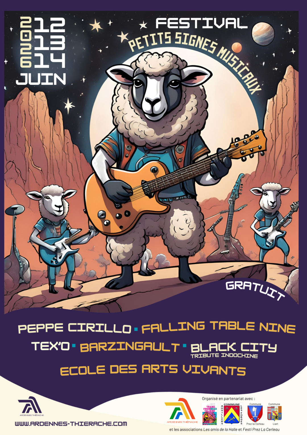Edition 2026 du festival affiche de l'évènement