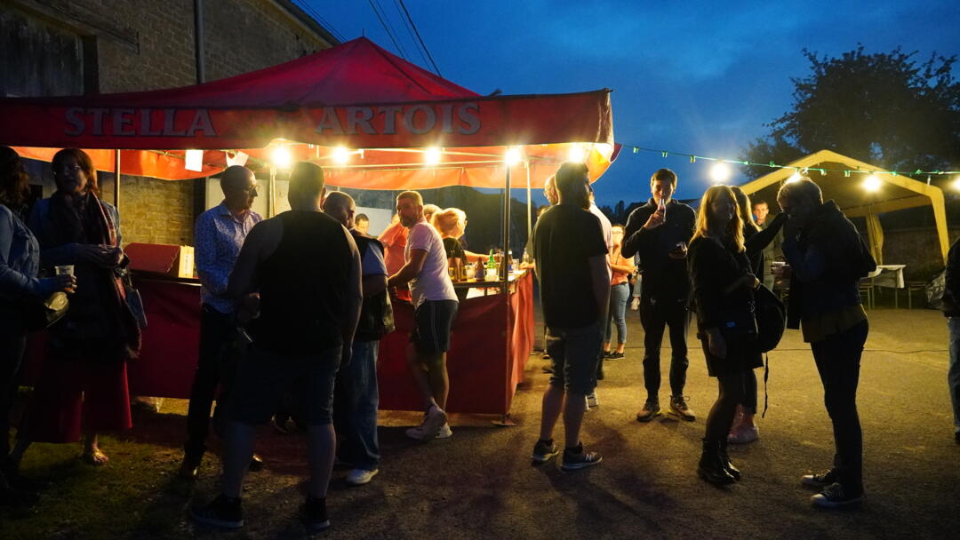 Inauguration cinema en plein air Chilly