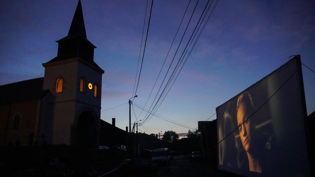 Inauguration cinema en plein air Chilly