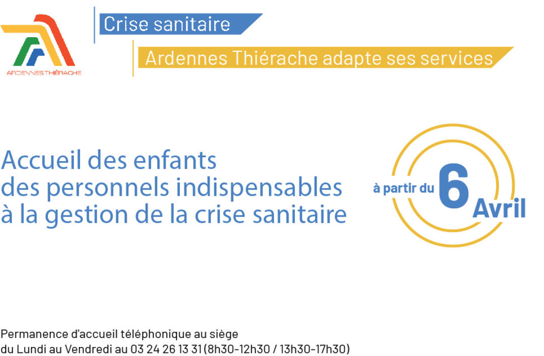 Crise sanitaire Ardennes thierache adapte ses services