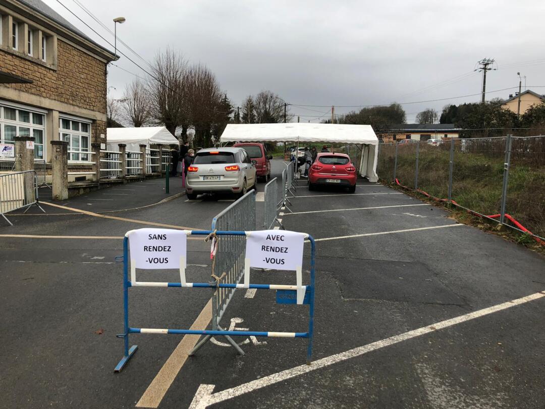 depistage Rouvroy file voiture