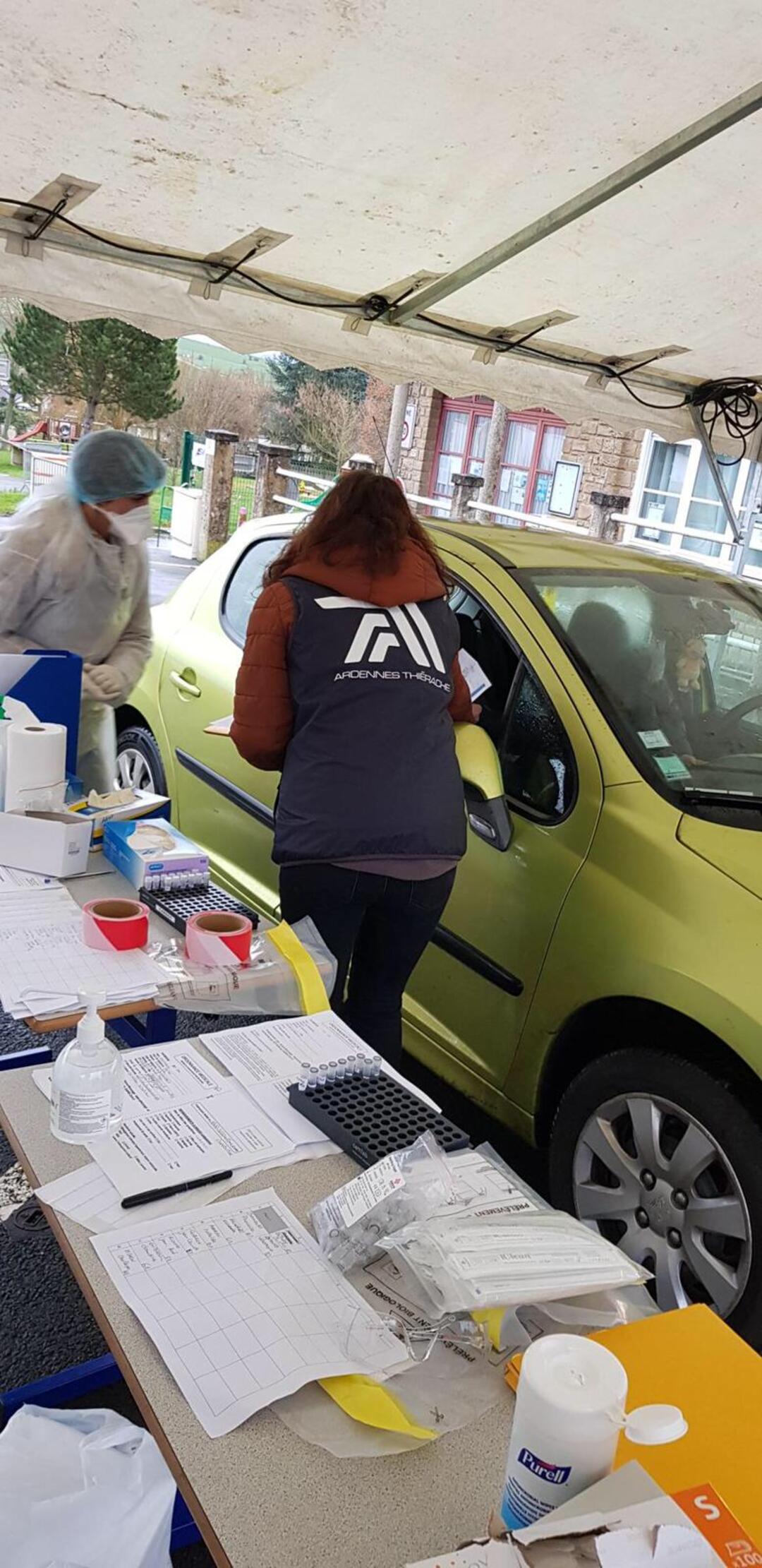 depistage Rouvroy prelevement voiture 