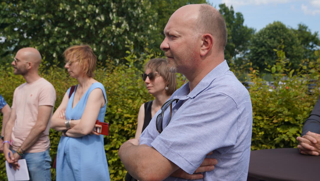 Pose première pierre cuisine centrale 5