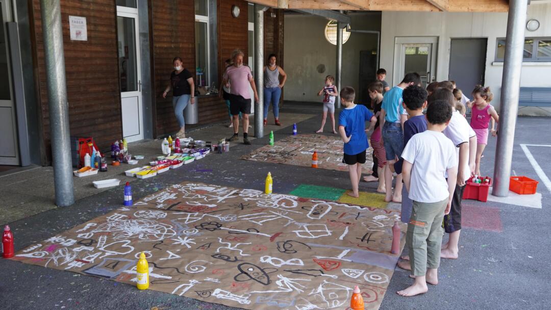 Sylvain Paris à l'école de rumigny
