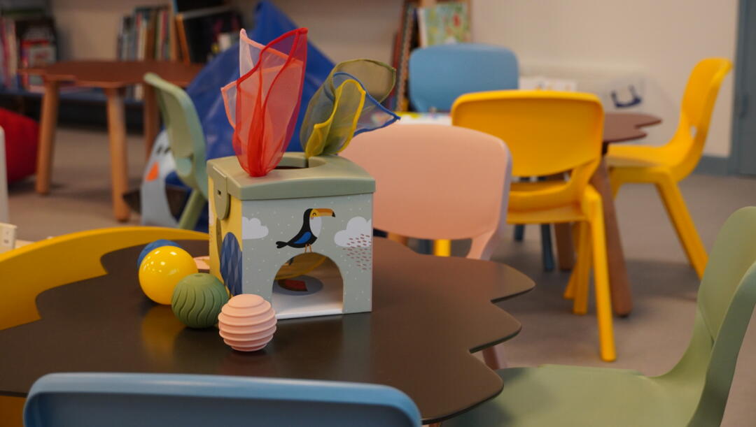 Médiathèque Maubert Fontaine espace enfant