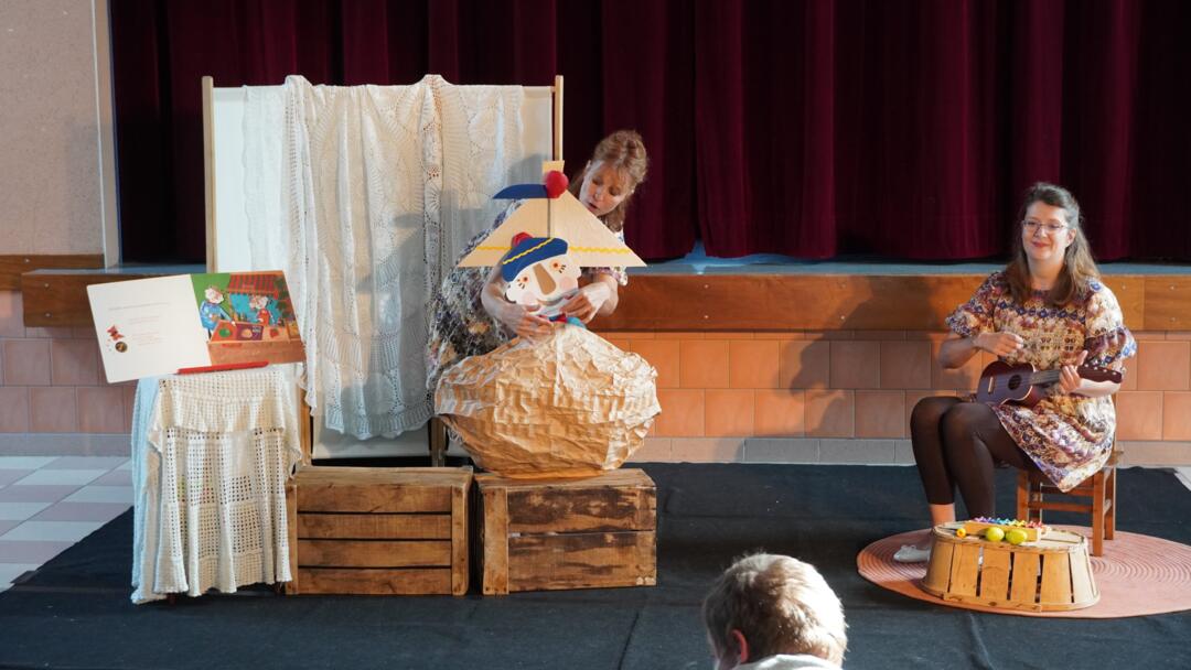 Marionettes le bateau de Mr zouglouglou - RPE