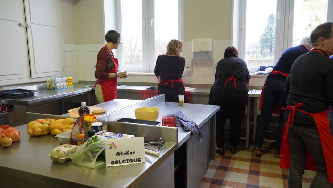 préparation des aliments