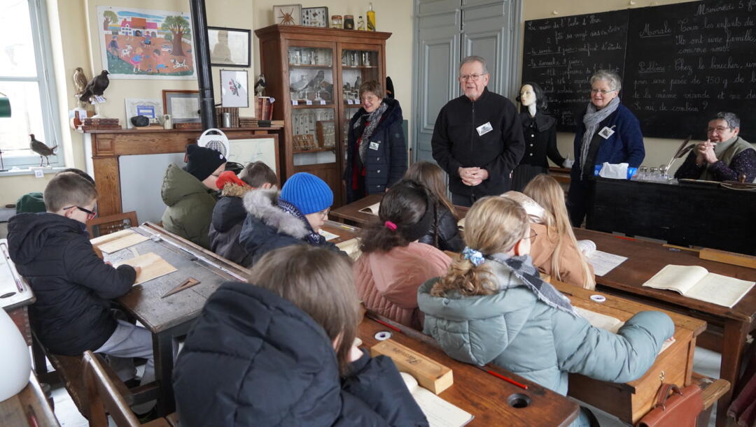 conseil communautaire jeunes au musée de l'école d'hier