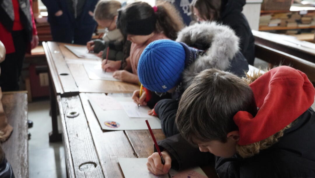 conseil communautaire jeunes au musée de l'école d'hier