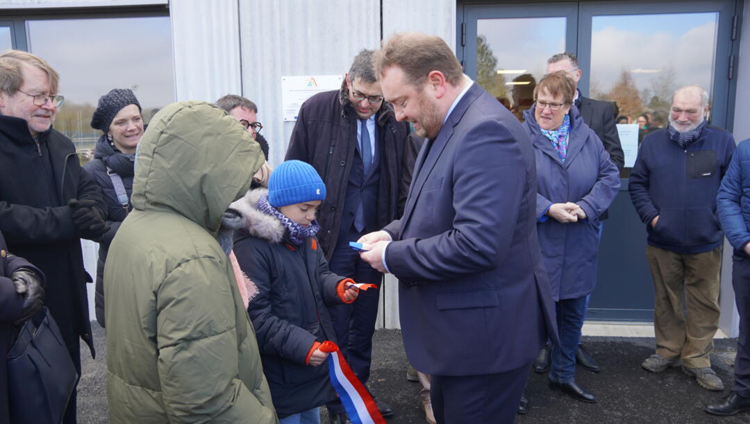 distribution du ruban au conseil communautaire jeunes