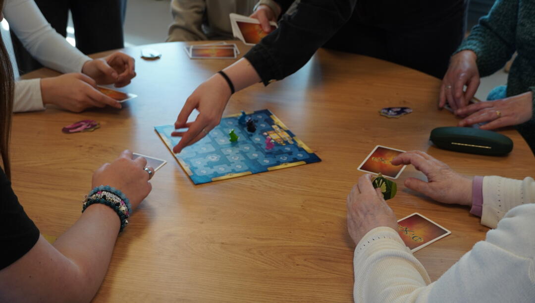 personnes qui jouent à un jeu de société