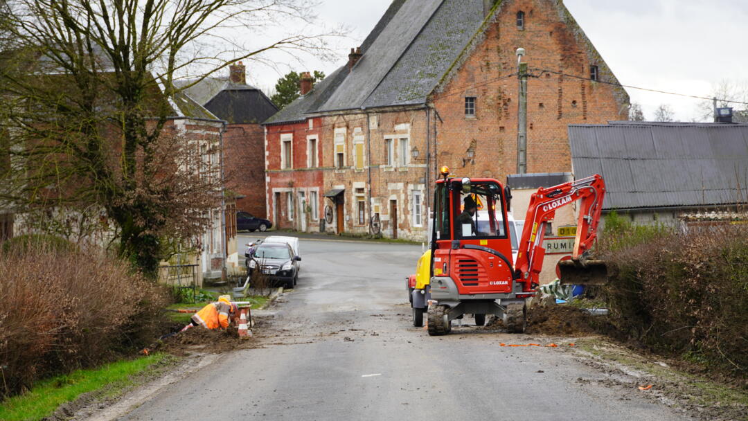 Déploiement de la Fibre optique fevrier 2021