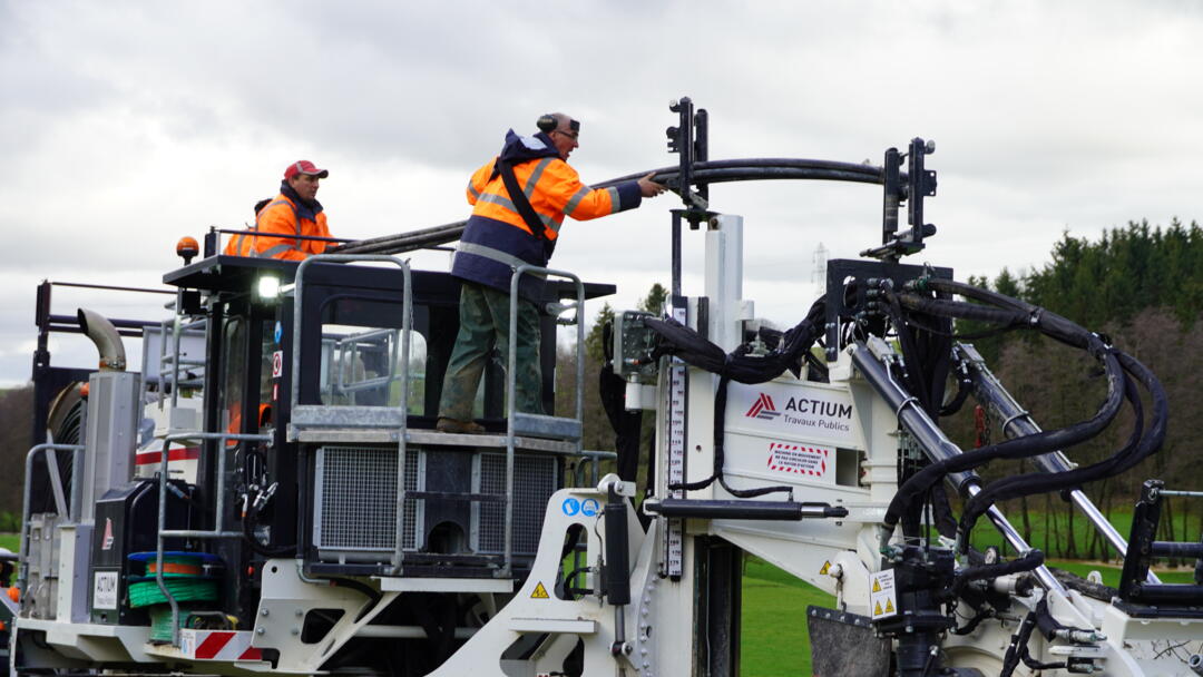 Déploiement de la Fibre optique fevrier 2021