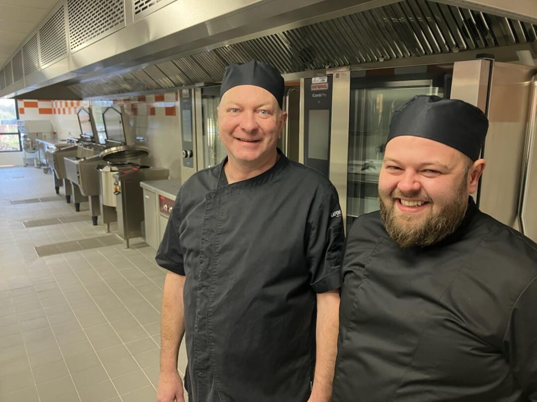 les cuisiniers de la cuisine centrale