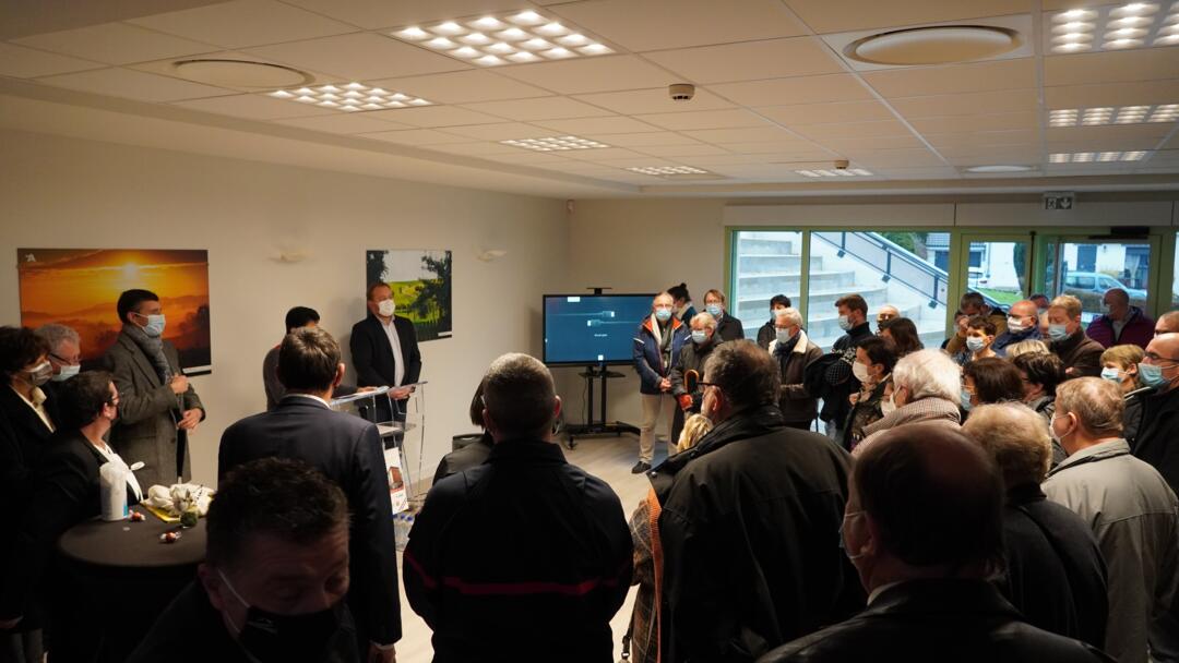 Inauguration aux lits ardennais 26 novembre
