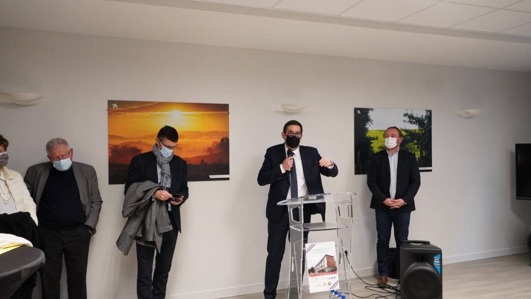 Inauguration aux lits ardennais 26 novembre
