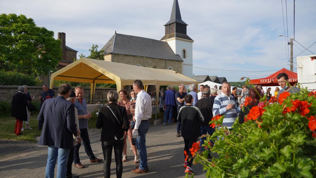 Inauguration cinema en plein air Chilly