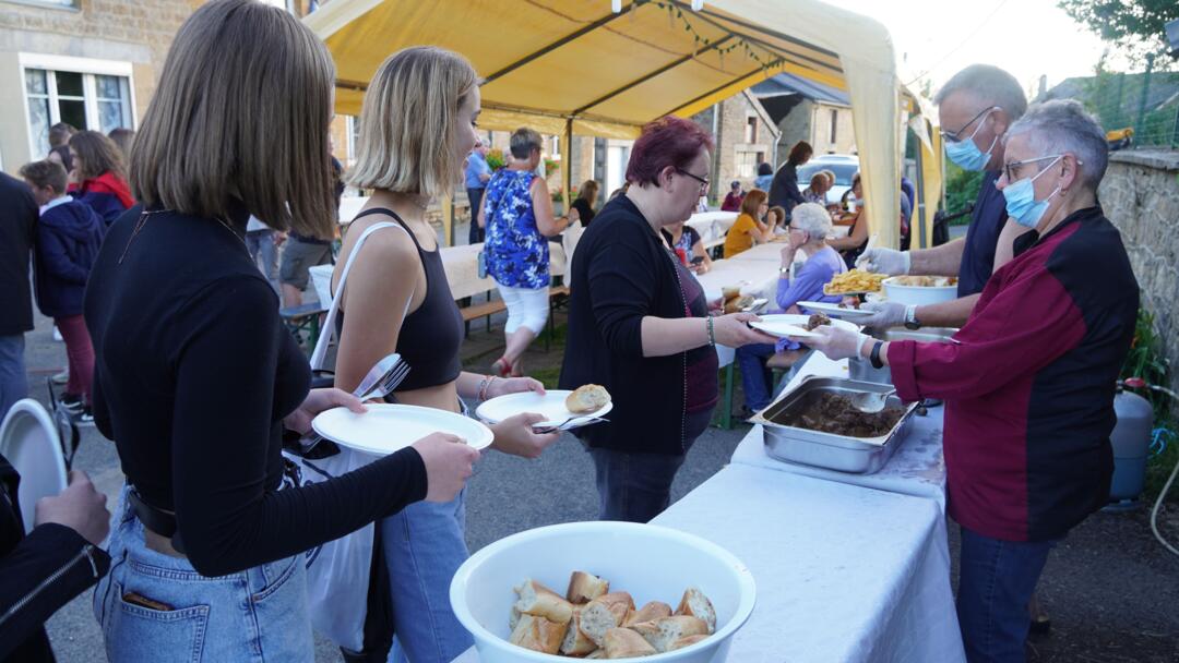 Inauguration cinema en plein air Chilly