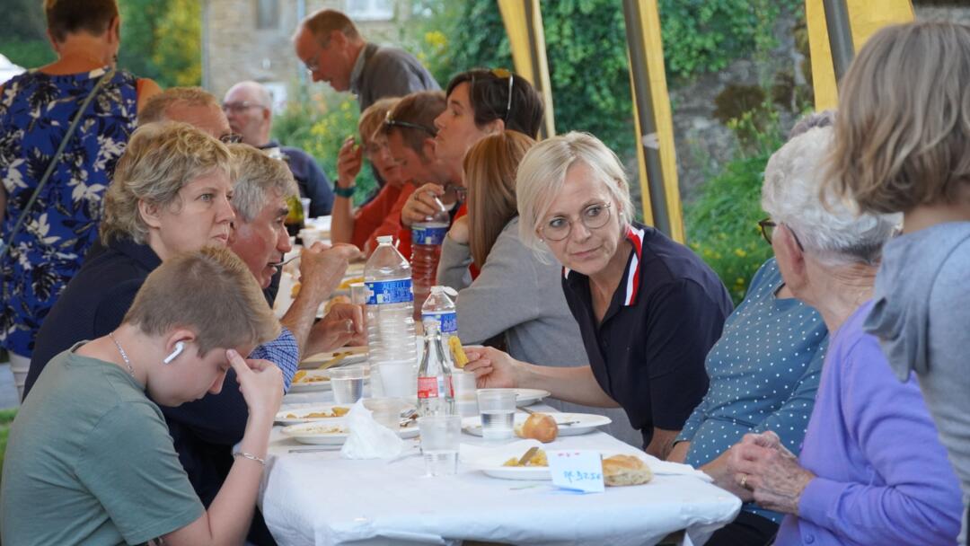 Inauguration cinema en plein air Chilly