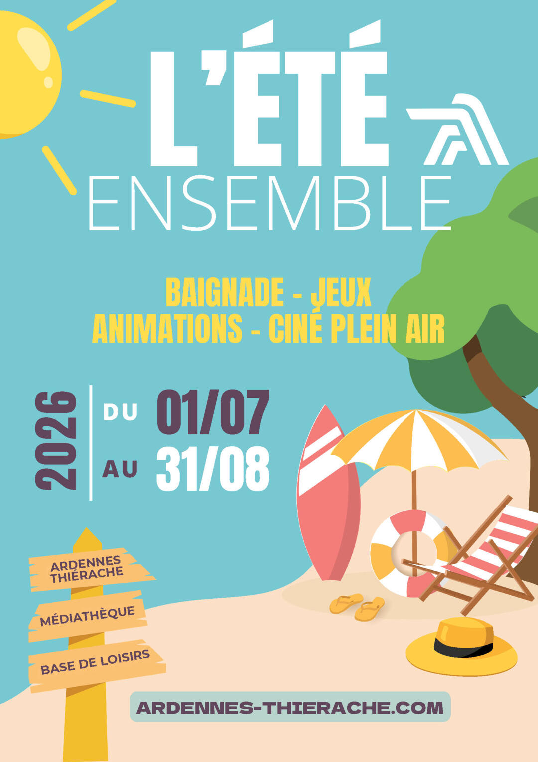 affiche de l'été ensemble