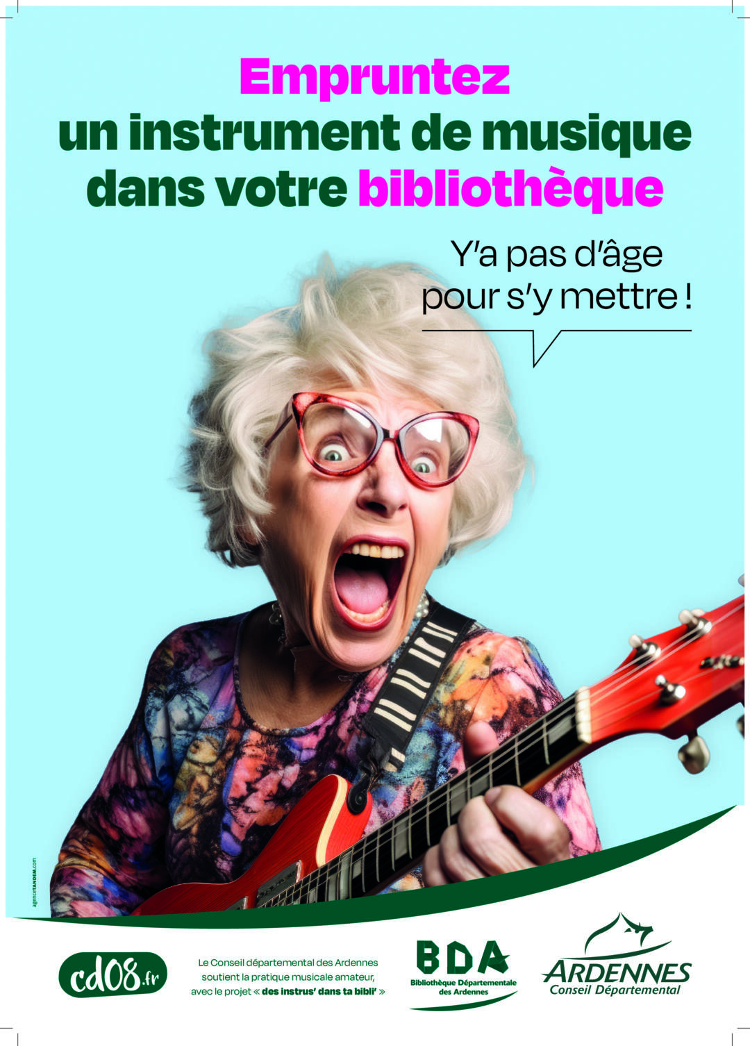 affiche dispositif - rock