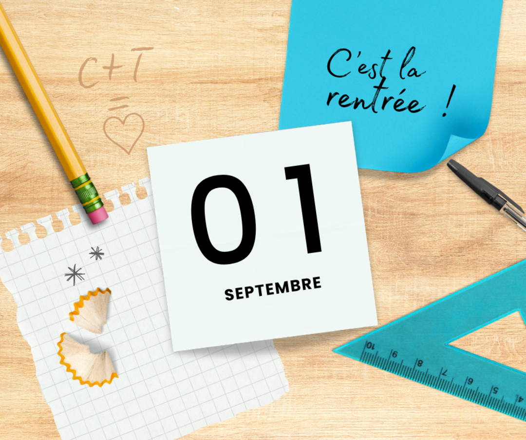 image symbolisant la rentrée des classes