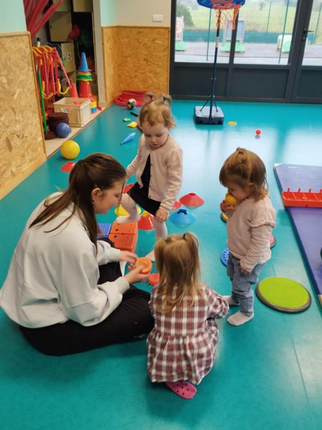 enfants à l'animation du RPE