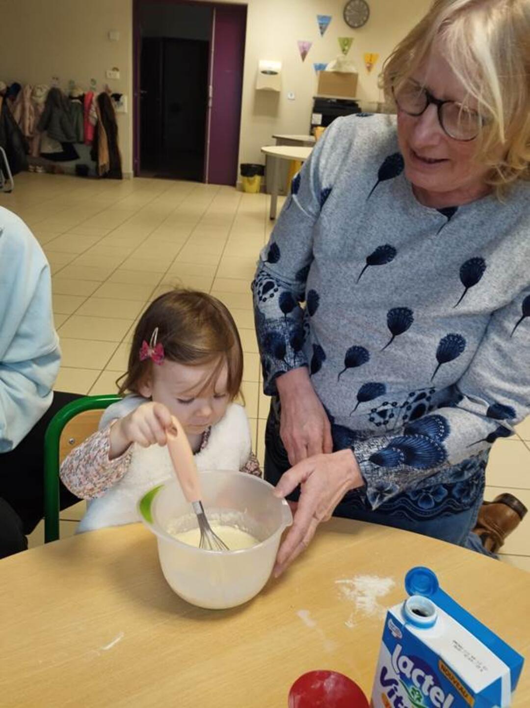 enfants à l'animation du RPE