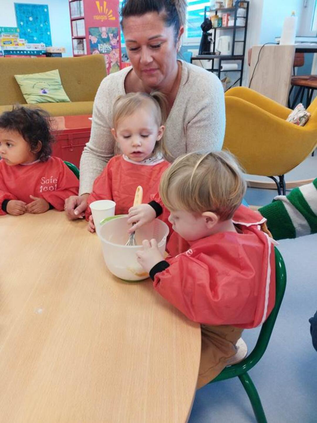 enfants à l'animation du RPE