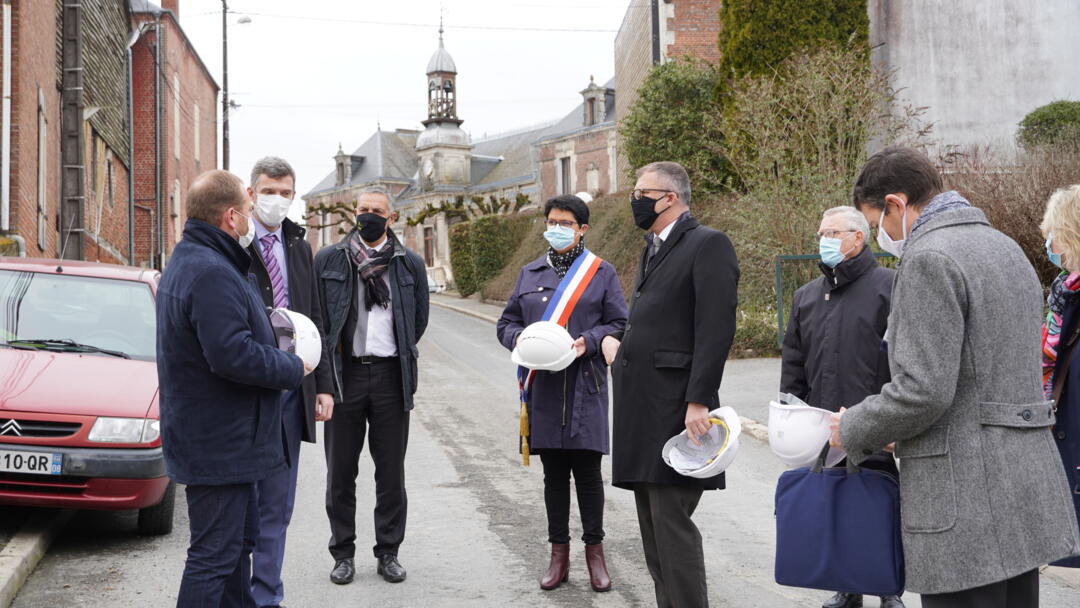 Visite du préfet Lamontagne 18 mars 2021