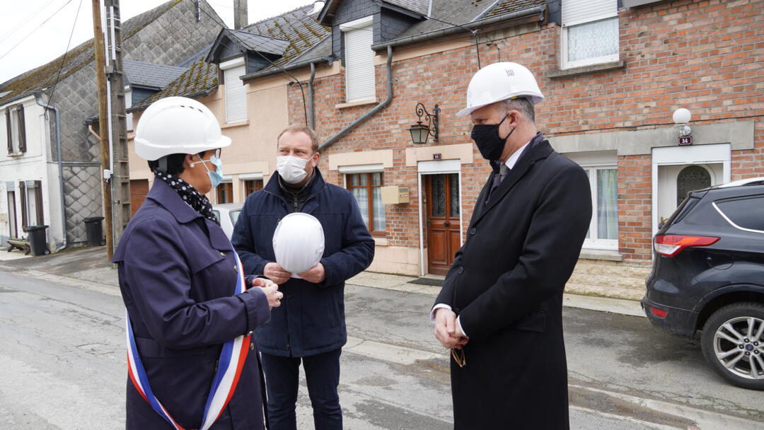 Visite du préfet Lamontagne 18 mars 2021