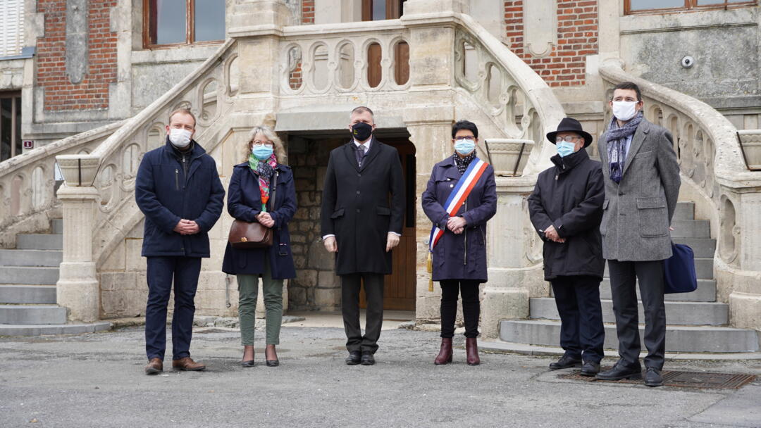 Visite du préfet Lamontagne 18 mars 2021