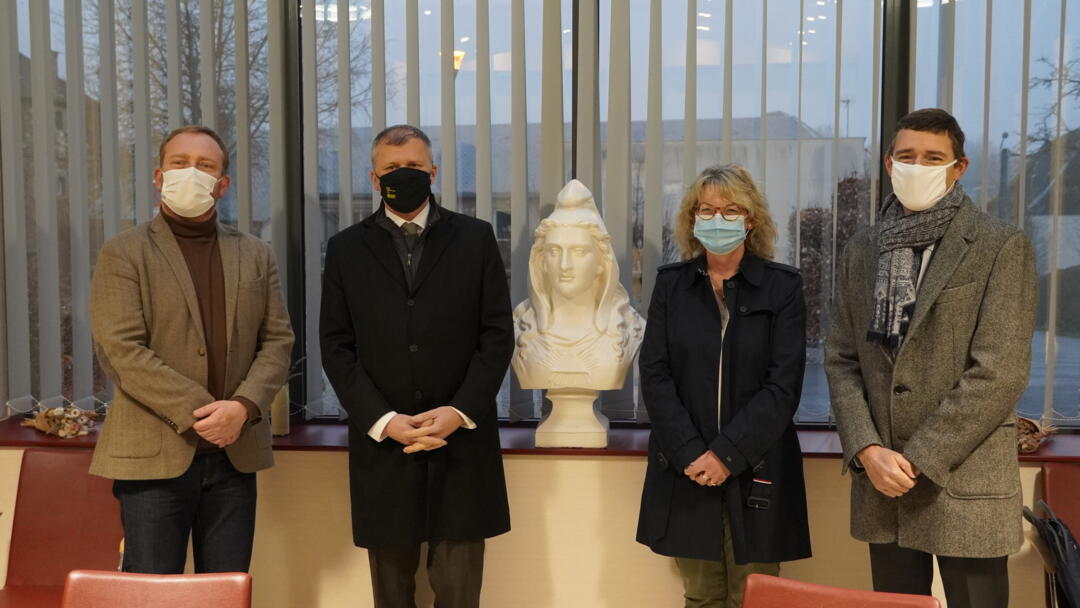 Visite du préfet Lamontagne 18 mars 2021