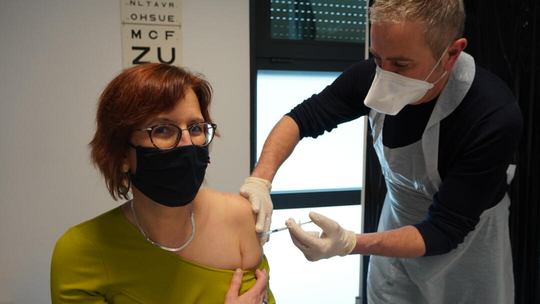 vaccination personnel de sante 16 janvier