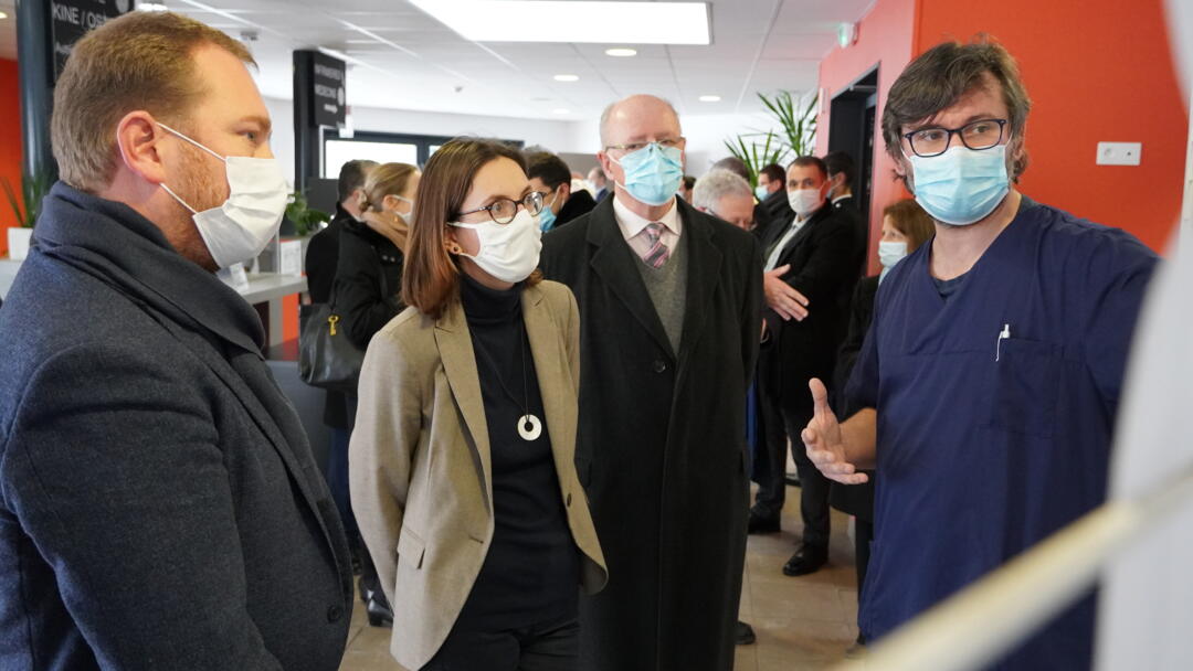 Visite A de Montchalin Janvier 2021
