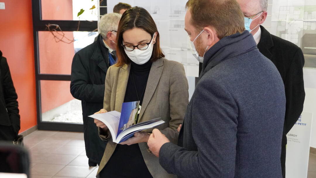 Visite A de Montchalin Janvier 2021
