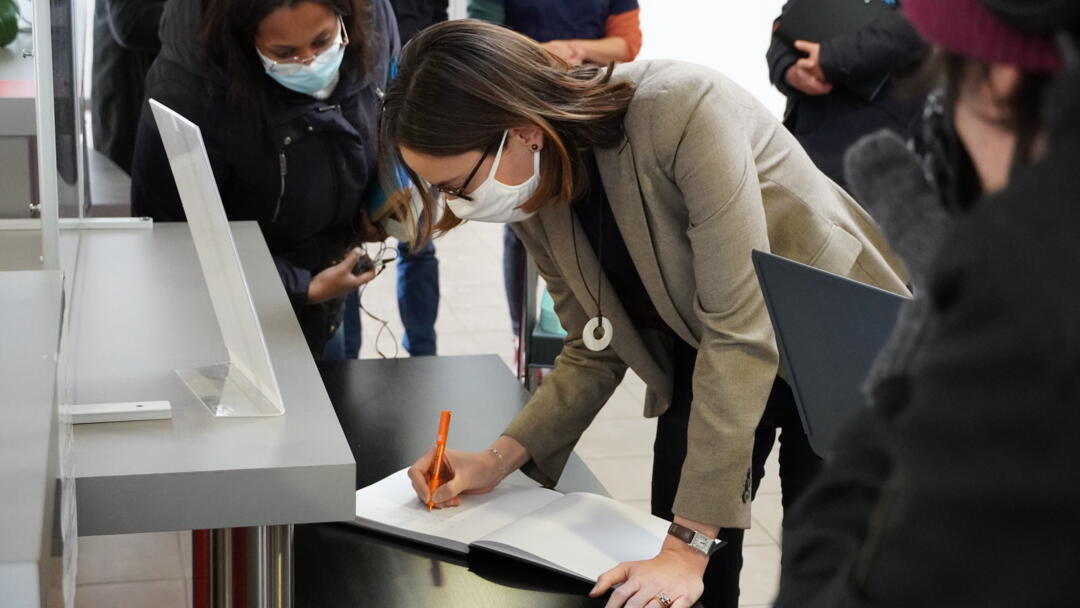 Visite A de Montchalin Janvier 2021
