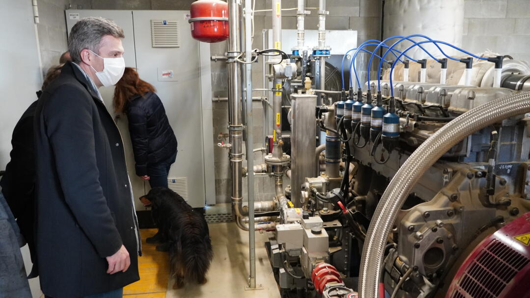 visite méthaniseur migneaux mars 2021 
